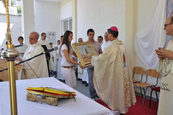Pozdrav biskupu i ostalim gostima i vjernicima na Ilindan, 20. srpnja 2012.
