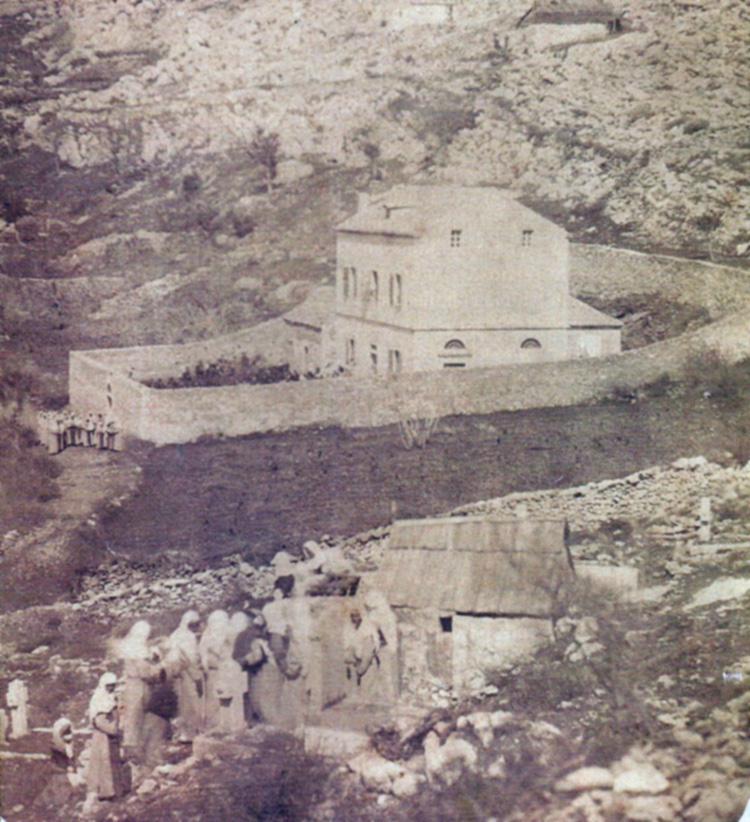 Stolac – župna kuća i kapelica 1869.